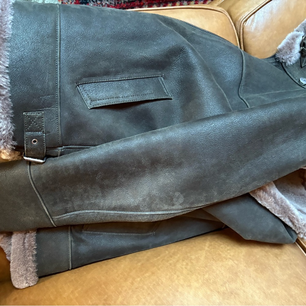 Men’s Faux Fur Lined Jacket - Picture 5 of 10